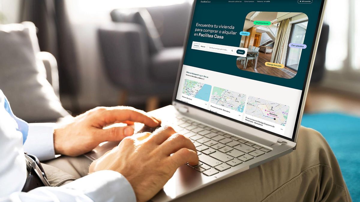 Crowdfunding inmobiliario explicado mediante inversión digital en plataformas online.